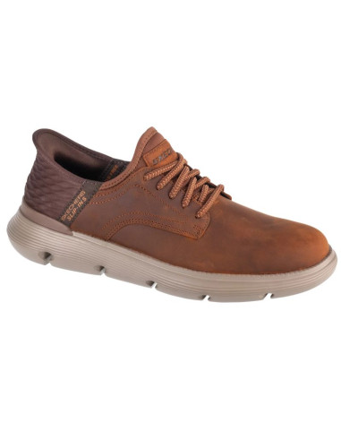 Skechers slip-ins: garza - gervin 205046-cdb brązowe 40