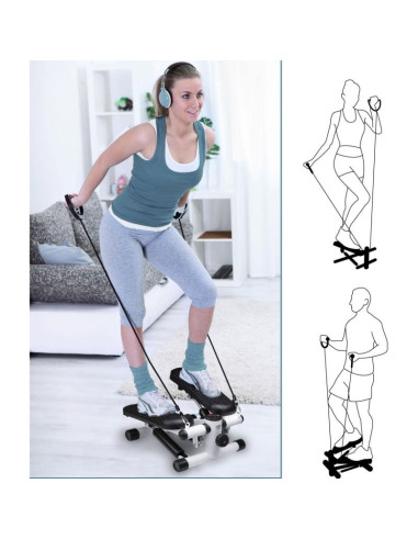 Mini stepper z ekspanderem umbro biały