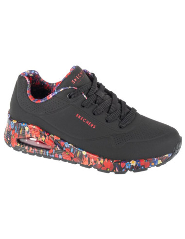 Skechers uno - majestic garden 155583-bkmt czarne 36