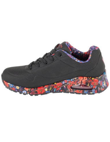Skechers uno - majestic garden 155583-bkmt czarne 36