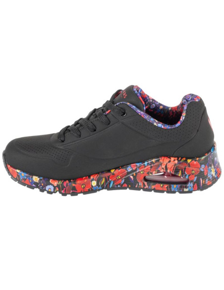 Skechers uno - majestic garden 155583-bkmt czarne 36