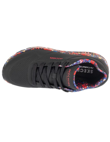 Skechers uno - majestic garden 155583-bkmt czarne 36