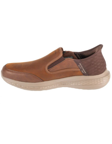 Skechers slip-ins: slade 205237-cdb brązowe 42