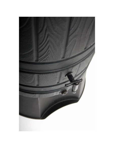 Zbiornik pojemnik na deszczówkę beczka woodcan 265l brąz