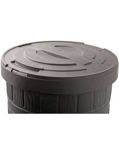 Zbiornik pojemnik na deszczówkę beczka woodcan 265l brąz