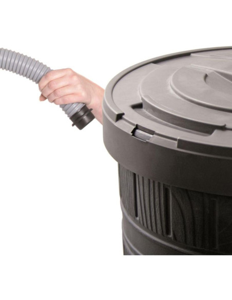 Zbiornik pojemnik na deszczówkę beczka woodcan 265l brąz