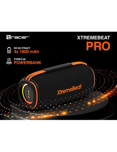Tracer głośnik tws xtremebeat pro bluetooth rgb