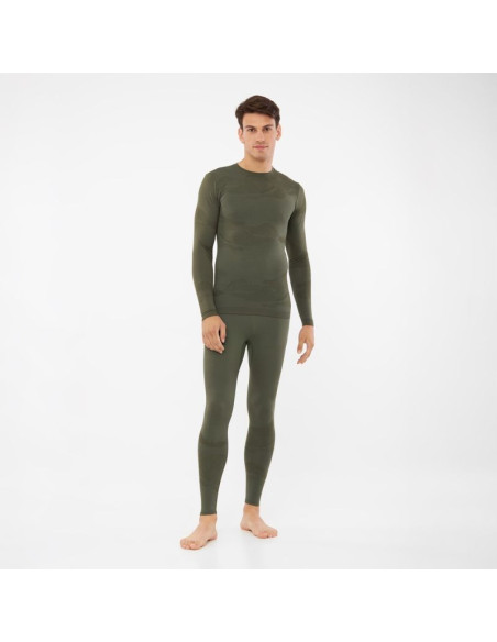 Bielizna męska viking gasher man set merino roz. l khaki