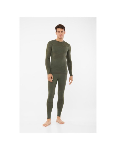 Bielizna męska viking gasher man set merino roz. l khaki