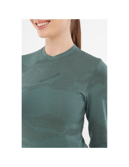 Bielizna damska viking gasher lady set merino roz. m zielona