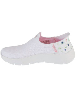 Skechers slip-ins: go walk flex - sunset rose 124822-wht białe 36 2