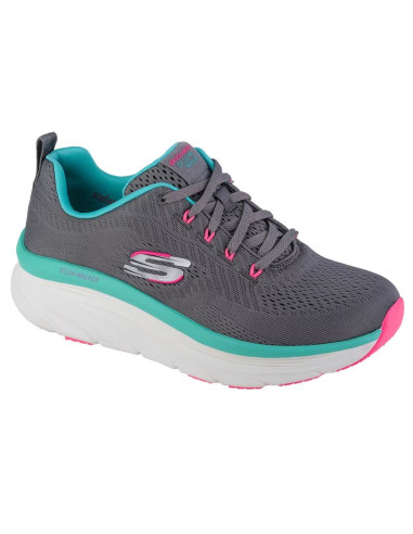 Skechers d'lux walker - fresh finesse 149368-gmlt szare 37