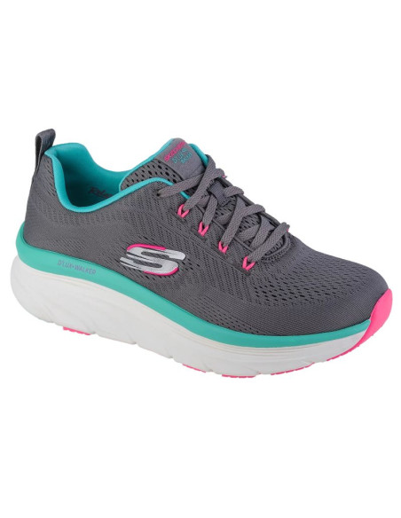 Skechers d'lux walker - fresh finesse 149368-gmlt szare 37