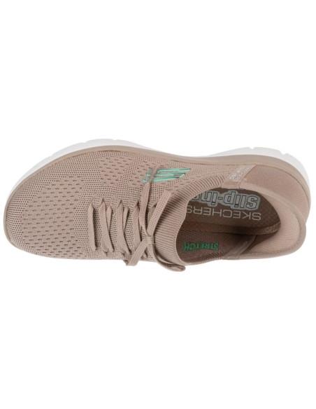 Skechers slip-ins: summits - new daily 150263-tpe beżowe 36,5