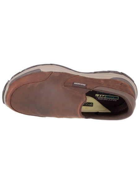 Skechers respected - calum 204480-cdb brązowe 40