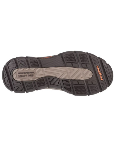 Skechers respected - calum 204480-cdb brązowe 40