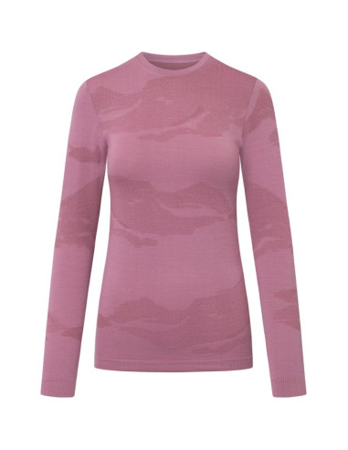 Bielizna damska viking gasher lady set merino roz. s różowa