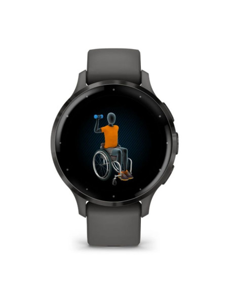 Zegarek garmin venu 3s pebble grey