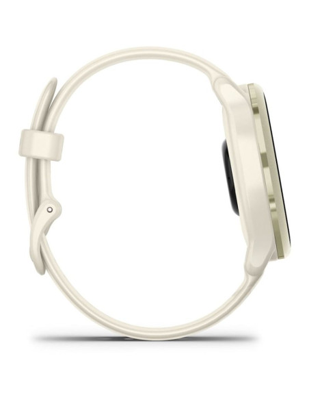 Zegarek garmin vivoactive 6 42mm bone/lunar gold