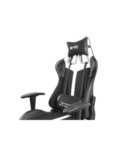 Fury fotel gamingowy avenger xl czarno-biały nff-1712