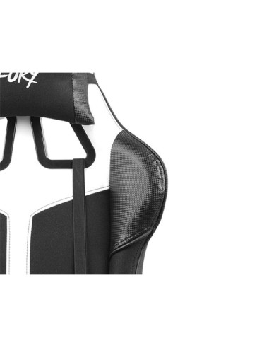 Fury fotel gamingowy avenger xl czarno-biały nff-1712
