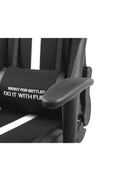 Fury fotel gamingowy avenger xl czarno-biały nff-1712
