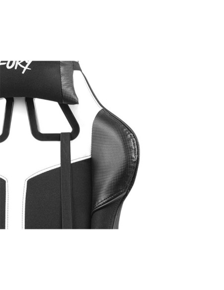 Fury fotel gamingowy avenger xl czarno-biały nff-1712