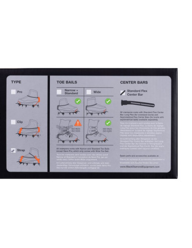 Raki koszykowe black diamond contact - strap