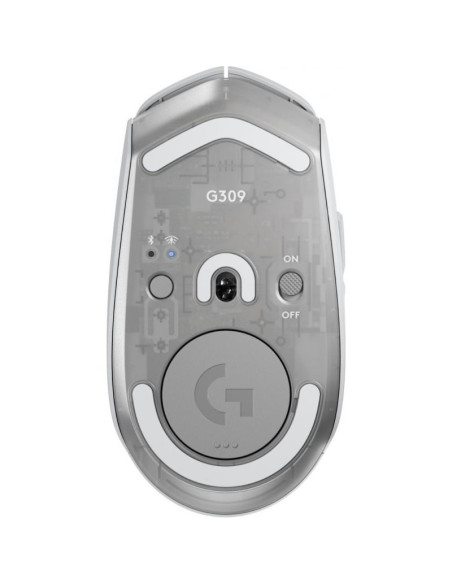 Logitech g g309 myszka gaming po prawej stronie rf wireless + bluetooth optyczny 2560 dpi