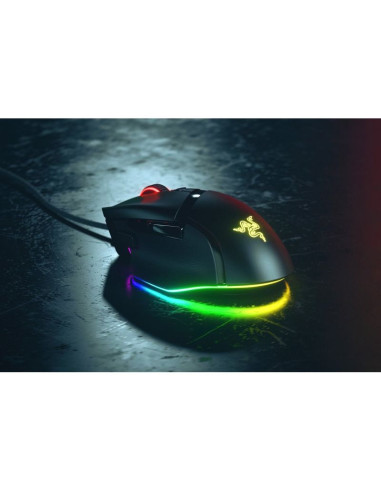 Razer basilisk v3 35k myszka gaming po prawej stronie optyczny 35000 dpi