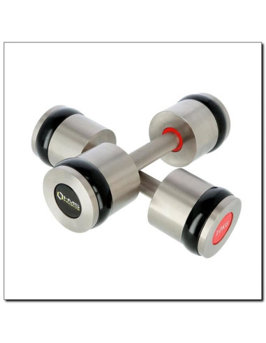 Hantle chromowane 2x10kg silikonowe elementy hms hh10