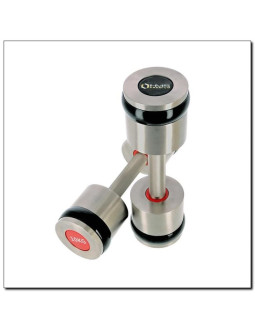 Hantle chromowane 2x10kg silikonowe elementy hms hh10 2