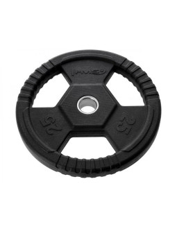 Talerz olimpijski żeliwny 25 kg hms toh25 2