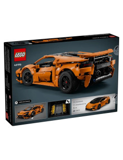 Lego technic 42196 pomarańczowe lamborghini huracán tecnica 2