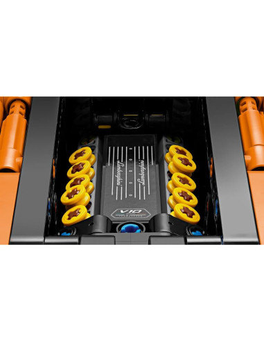 Lego technic 42196 pomarańczowe lamborghini huracán tecnica