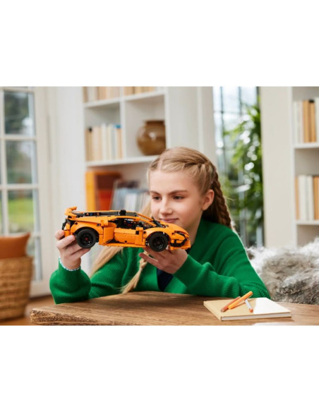 Lego technic 42196 pomarańczowe lamborghini huracán tecnica