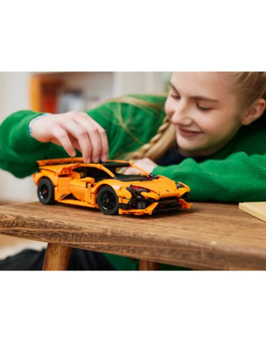 Lego technic 42196 pomarańczowe lamborghini huracán tecnica