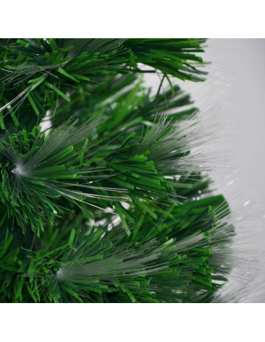 Choinka dekoracyjna światłowodowa ciepły zimny biały 120cm