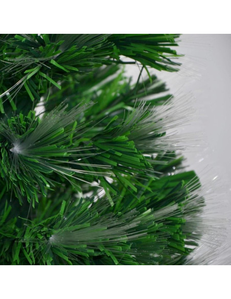 Choinka dekoracyjna światłowodowa ciepły zimny biały 120cm