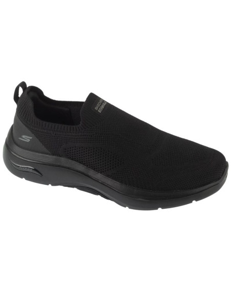 Skechers go walk arch fit 2.0 - knitte 216517ww-bbk czarne 39,5