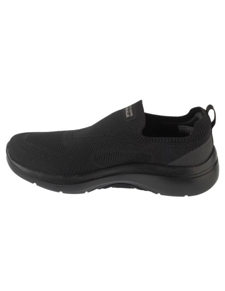 Skechers go walk arch fit 2.0 - knitte 216517ww-bbk czarne 39,5