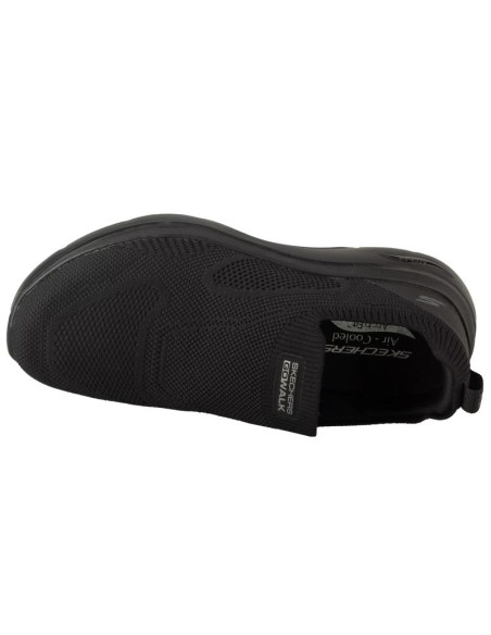 Skechers go walk arch fit 2.0 - knitte 216517ww-bbk czarne 39,5