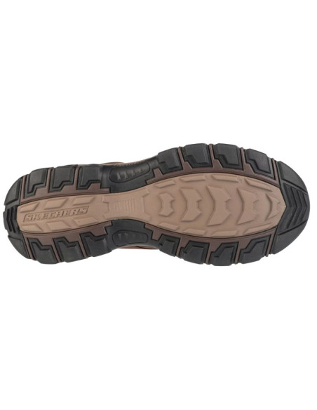 Skechers knowlson - leland 204920-dkbr brązowe 41