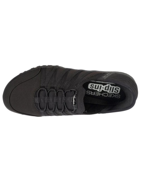 Skechers slip-ins: breathe easy - roll with me 100593-bbk czarne 36