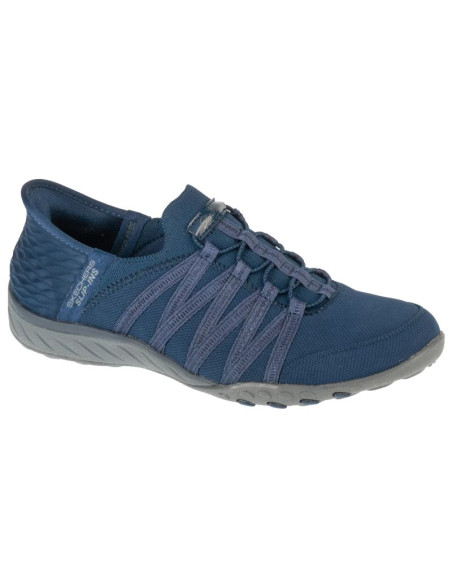 Skechers slip-ins: breathe easy - roll with me 100593-nvy granatowe 36