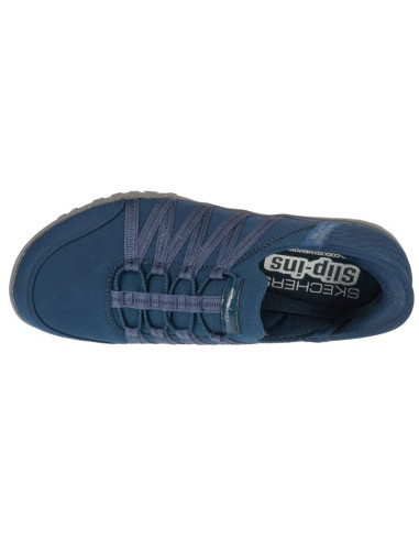 Skechers slip-ins: breathe easy - roll with me 100593-nvy granatowe 36