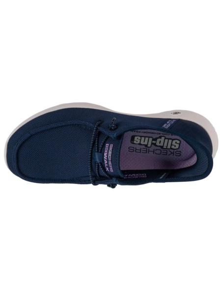 Skechers slip-ins go walk joy - idalis 124647-nvlv granatowe 36