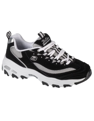 Skechers d'lites - roam around 13150-bkw czarne 36