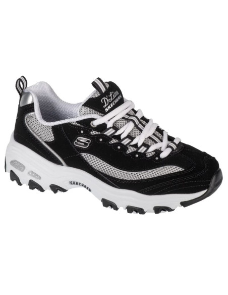 Skechers d'lites - roam around 13150-bkw czarne 36