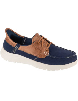 Skechers slip-ins: on-the-go flex - palmilla 136536-nvy granatowe 36
